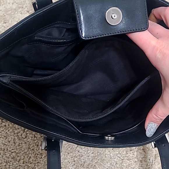 Vintage Coach Mercer Twill and Leather Bag - Picture 8 of 11